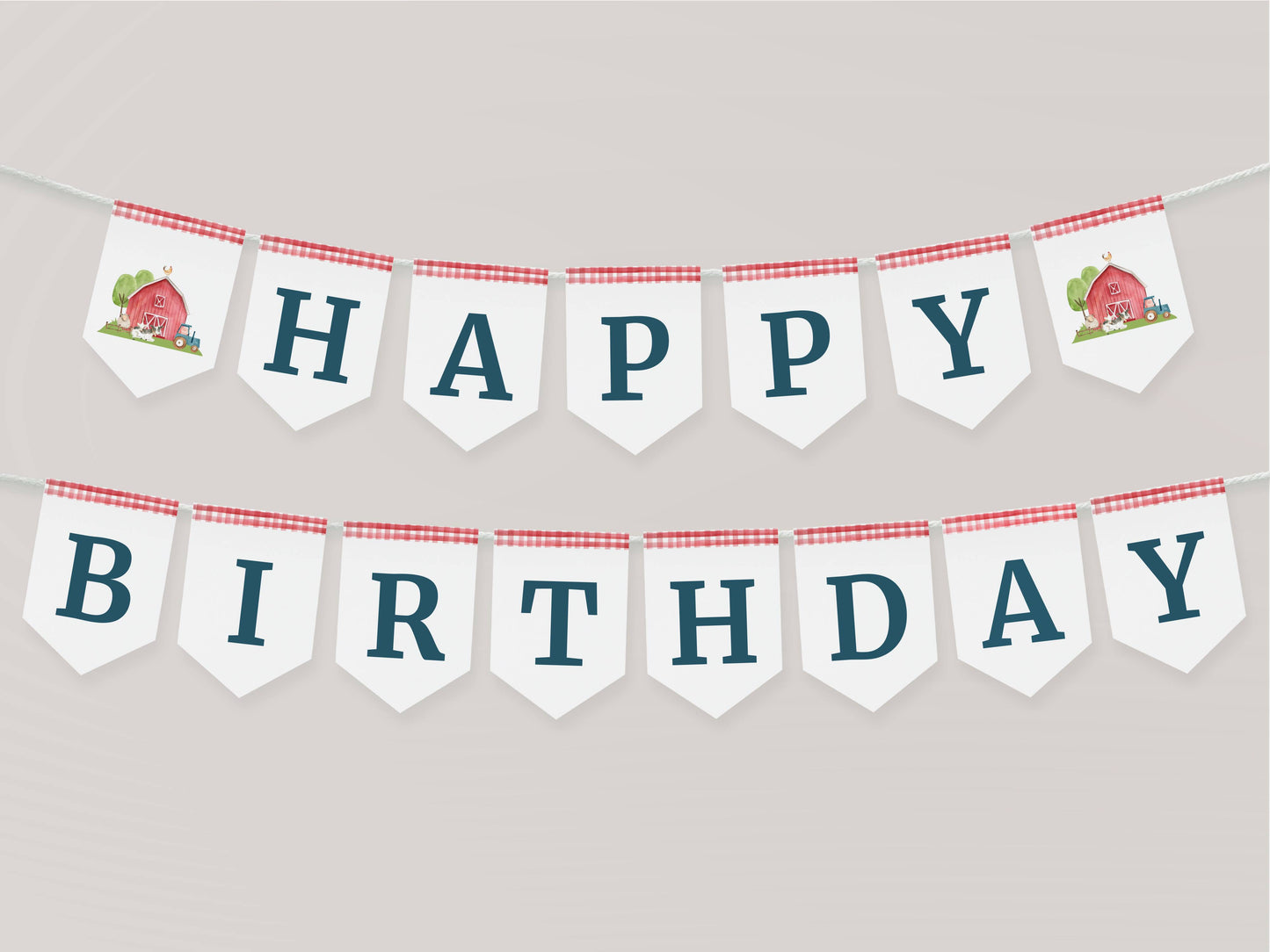 Farm Birthday Printable Bundle – Barnyard and Country Fun Theme