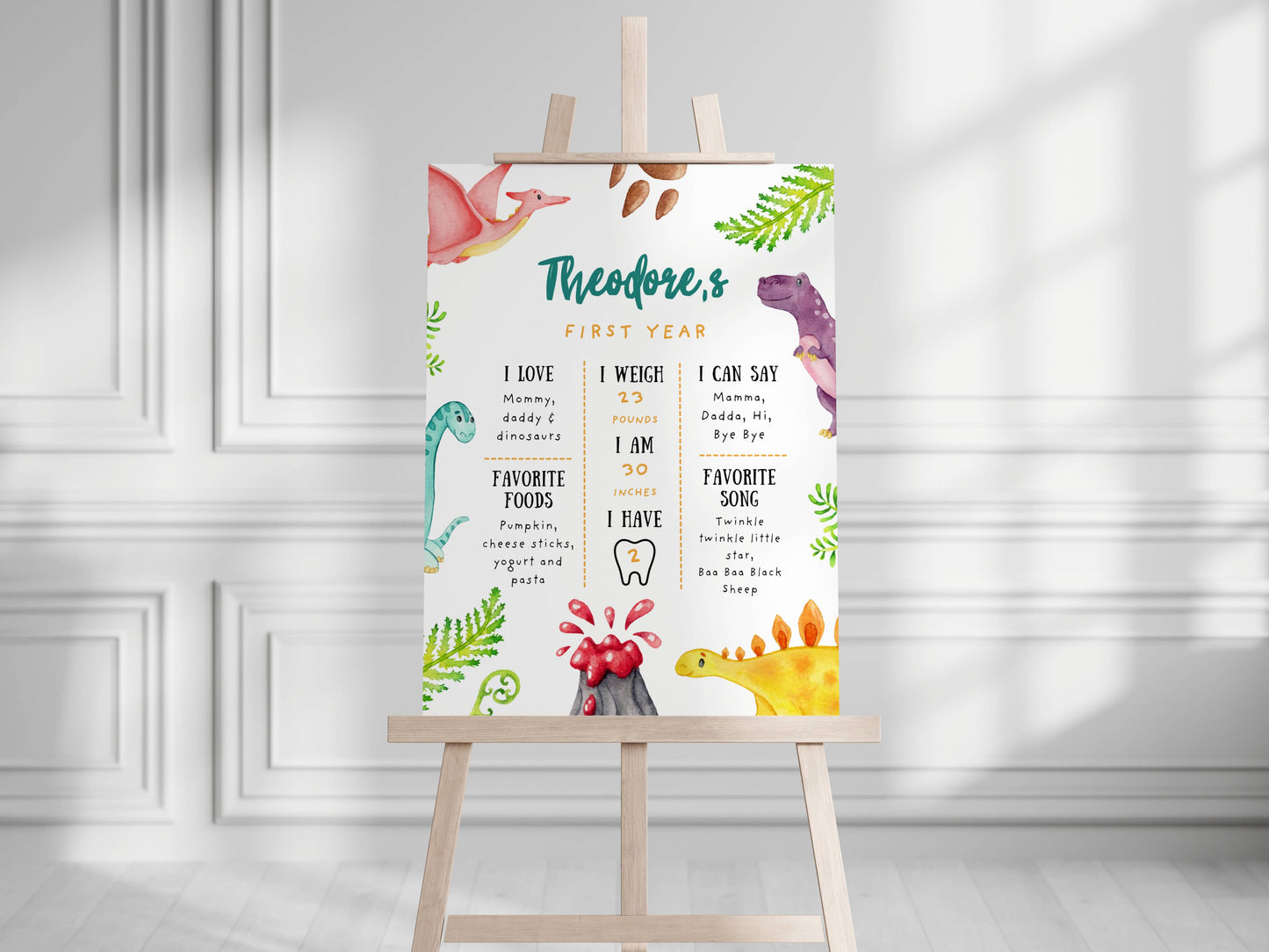 ROAR-some Dinosaur Birthday Party Printable Bundle – Printable Dinosaur Party Bundle for Kids