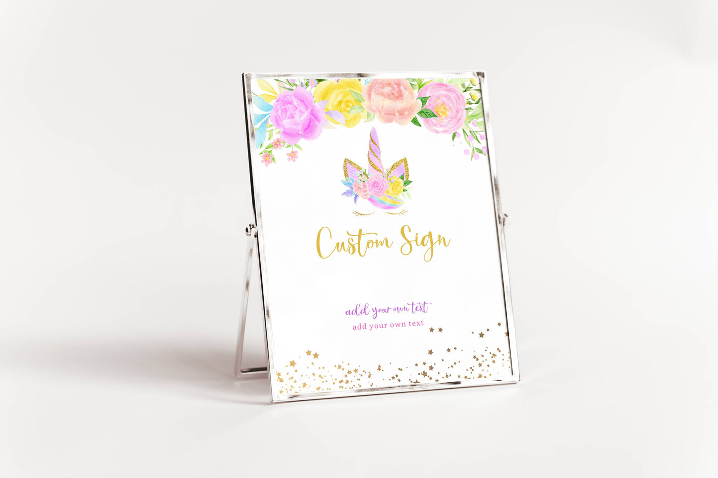 Unicorn Party Printable Bundle – Magical & Whimsical Theme