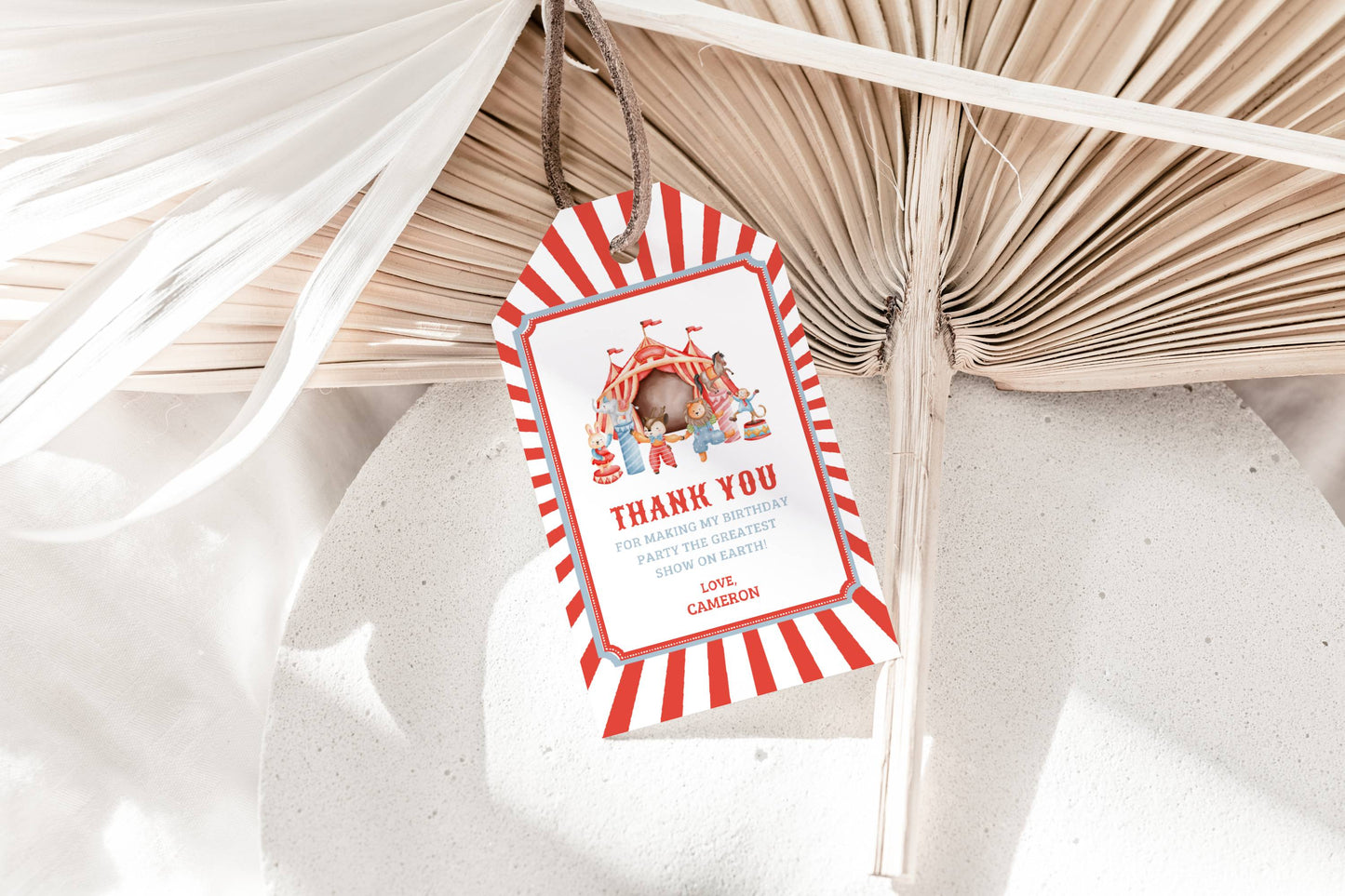 Circus Party Printable Bundle – Big Top and Carnival Theme