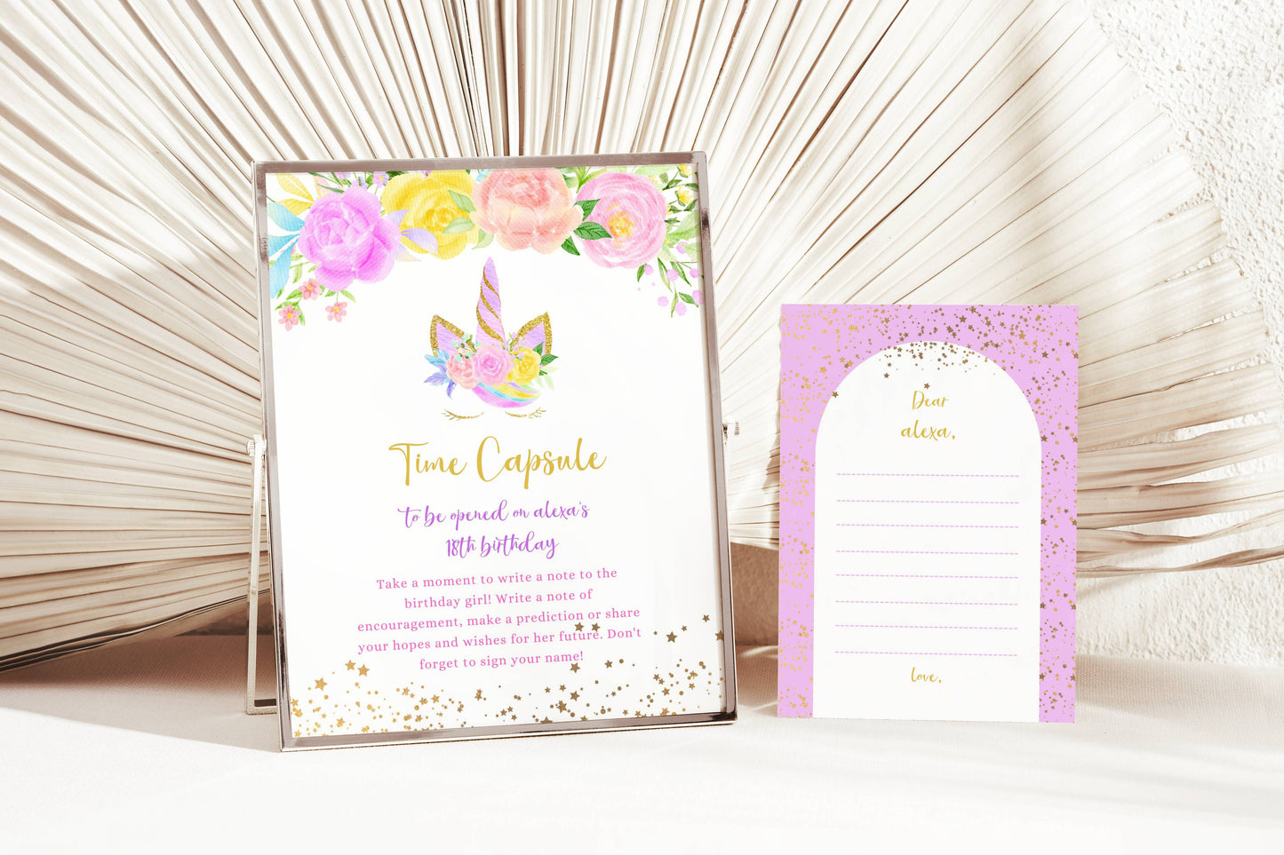 Unicorn Party Printable Bundle – Magical & Whimsical Theme