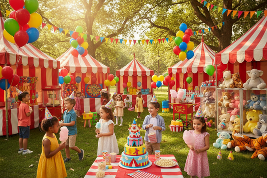 How to Plan an Unforgettable Circus Birthday Party for Kids in 9 Easy Steps
