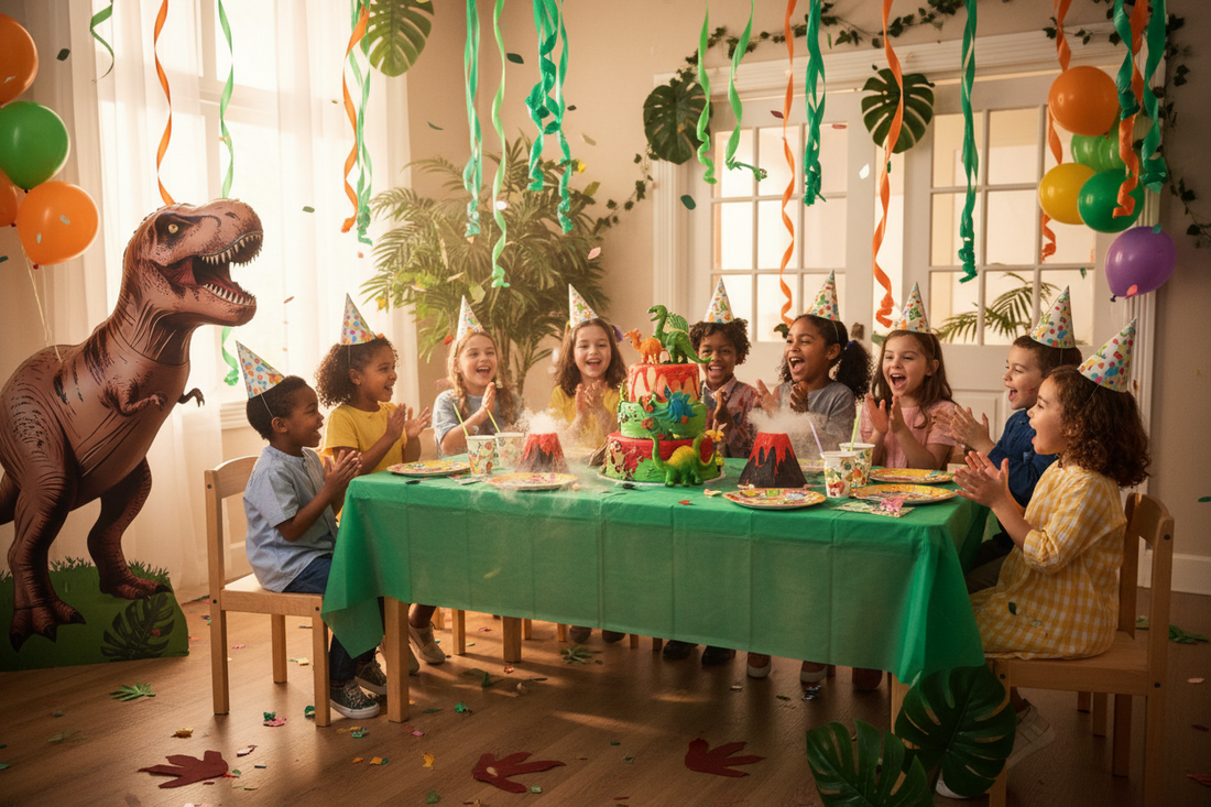 9 Easy Steps to Plan the Perfect Dinosaur Birthday Party for Kids