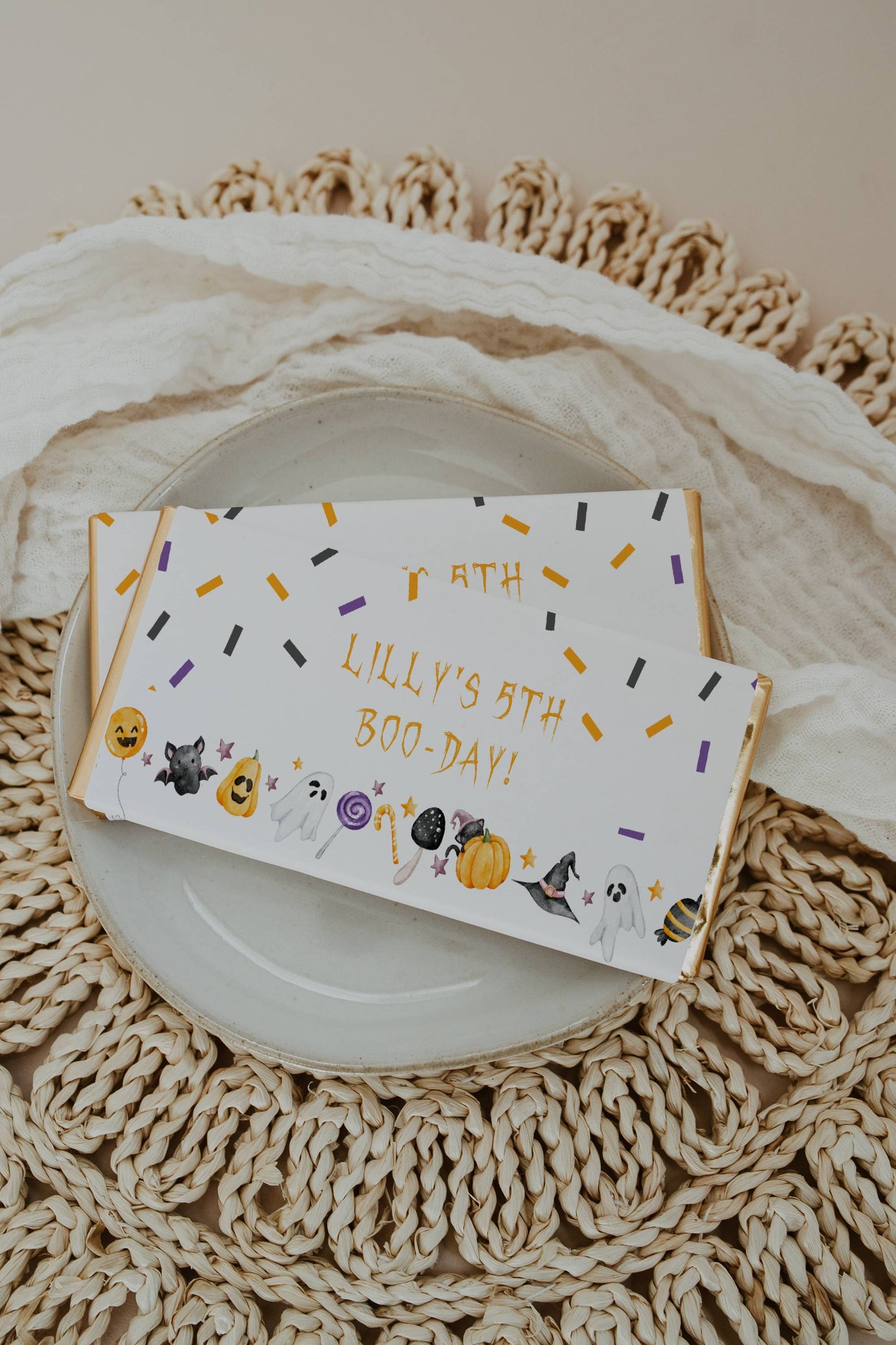 Kids Halloween Birthday Printable Bundle – Spooky and Fun Theme