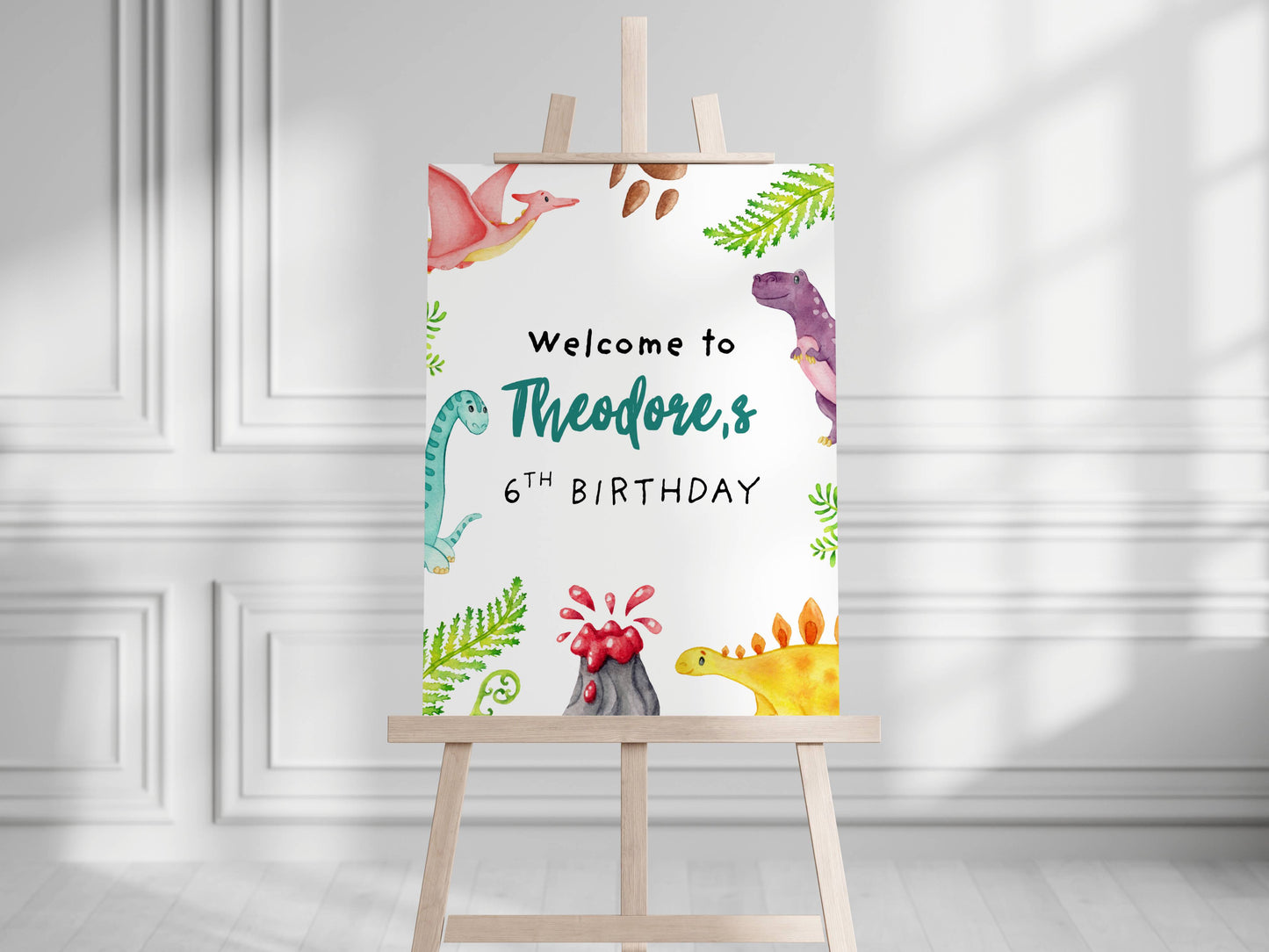 ROAR-some Dinosaur Birthday Party Printable Bundle – Printable Dinosaur Party Bundle for Kids