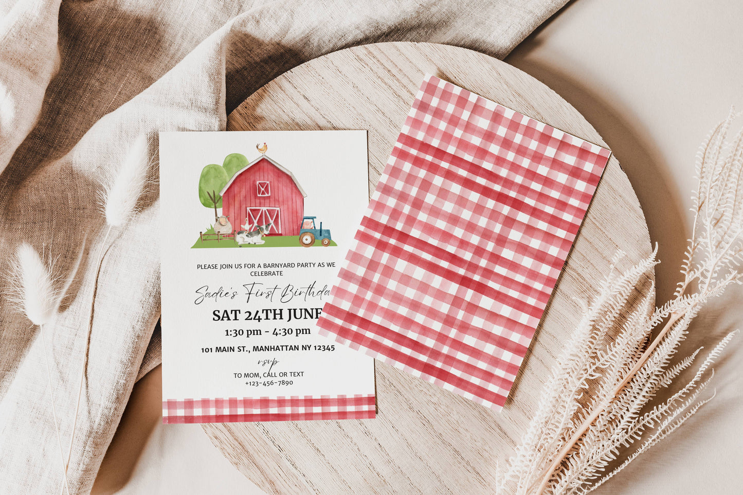Farm Birthday Printable Bundle – Barnyard and Country Fun Theme