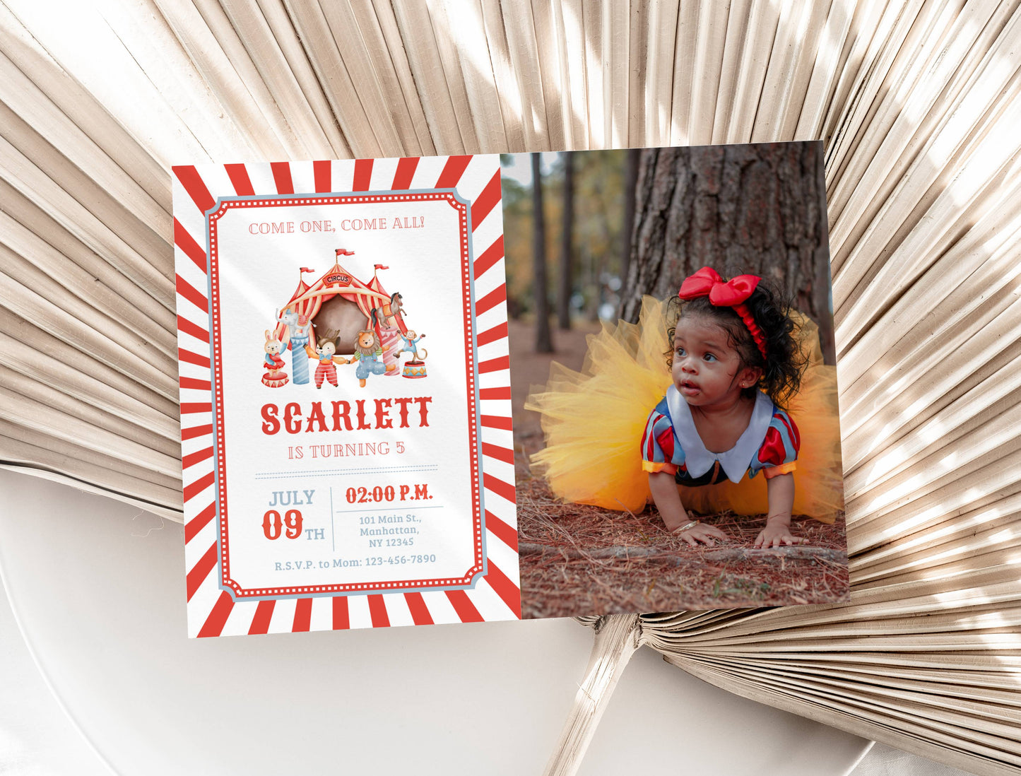 Circus Party Printable Bundle – Big Top and Carnival Theme
