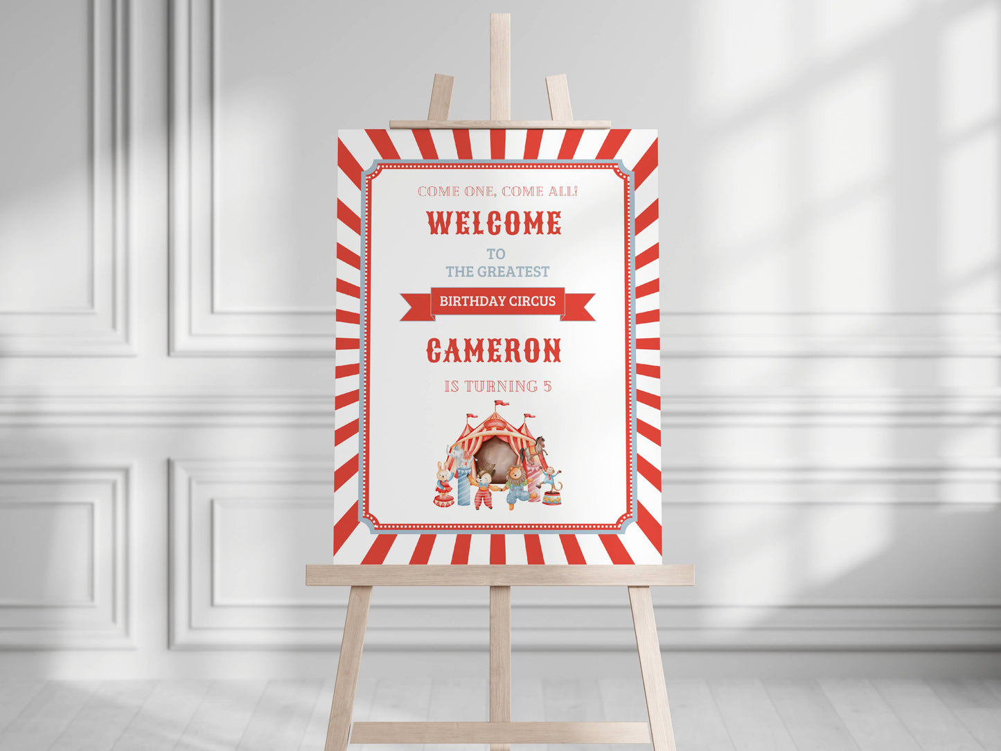 Circus Party Printable Bundle – Big Top and Carnival Theme